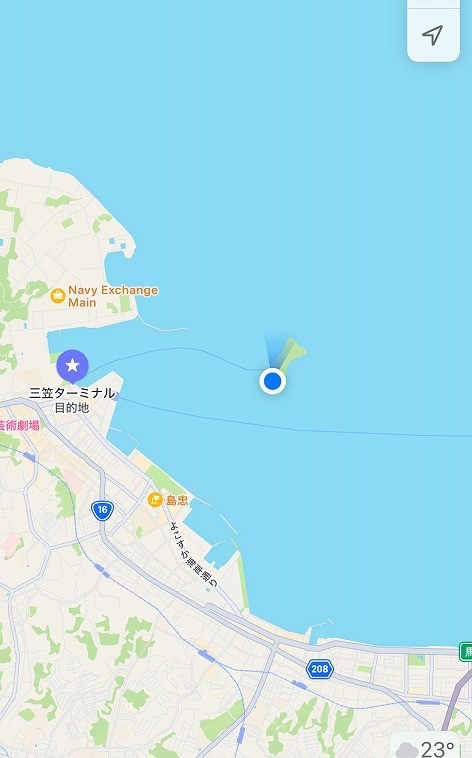 猿島の地図